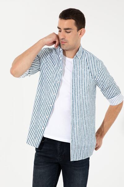 Pierre Cardin Erkek Zumrut Gömlek