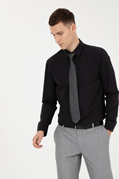 Pierre Cardin Muška crna košulja