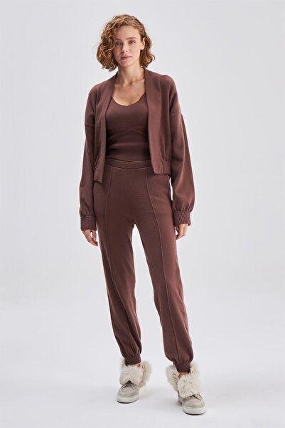 JOIN US Dikiş Detaylı Jogger Triko Pantolon