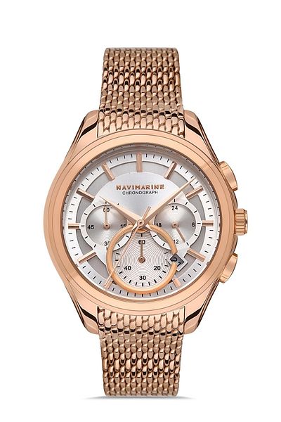 Navimarine Nm030 30 Mt Water Resistant Steel Cord Anti-Tarnish Inner Functions Active Wristwatch