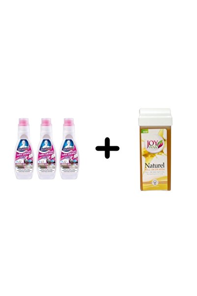 Highgenic Fırçalı Leke Çıkarıcı 200ml X 3 Adet - Joywax Kartuş Ağda Naturel