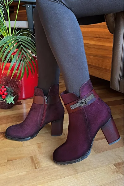 RENKLİBUTİK Stylish Accessory Detailed Daily Boots Bootie