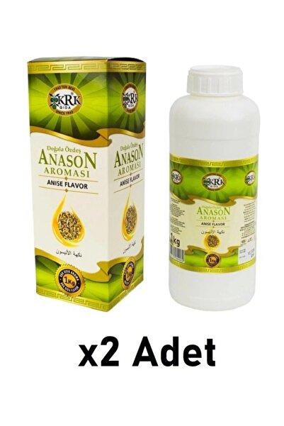 GÜNEŞAVM Krk Gıda anason Aroması 1 Lt 2 Adet