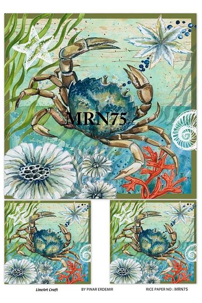 LİNEART Brass Decopage Paper La-mrn75