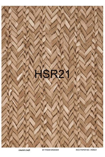 LİNEART Brass Decopage Paper La Hsr21