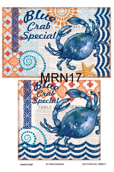 LİNEART Brass Decopage Paper La-mrn17