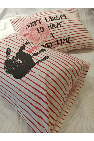 ŞENER HOME 100% Cotton Ranforce 2 Pack Pillow Case 50x70 Cm