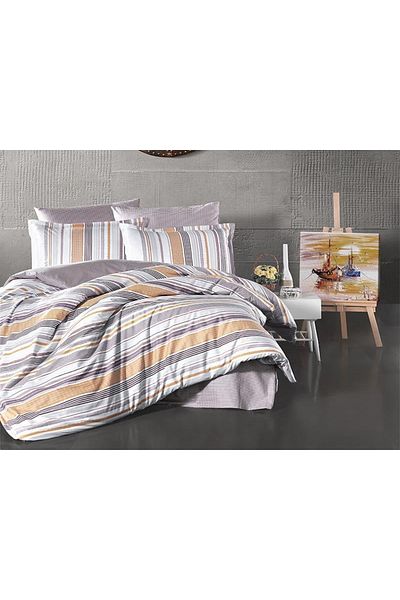 ŞENER HOME Σετ Παπλωματοθήκη Clasy Ranforce Διπλό - Venta