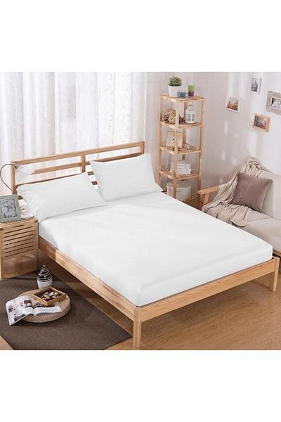 ŞENER HOME Cotton Oversize - 2 Pillow Cases with Covers 180X200 cm - White