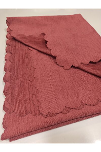 ŞENER HOME Şönil Çift Taraflı Kaymaz Çekyat-koltuk Örtüsü/koltuk Şalı-gül Kurusu