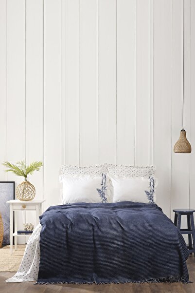 Karaca Home Σετ διπλή κουβέρτα Bamboo Blue