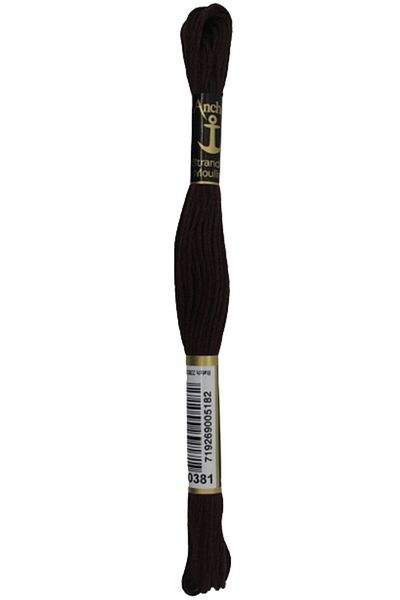 Anchor Anhcor (anchor) Muline Embroidery Thread 2 Pieces: 381