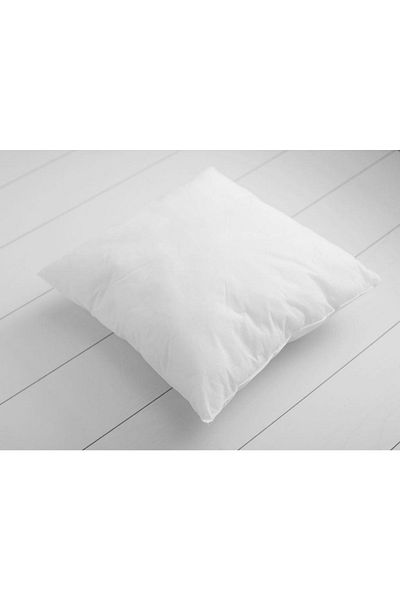 ŞENER HOME 43x43 Pernă din silicon alb Pernă interioară