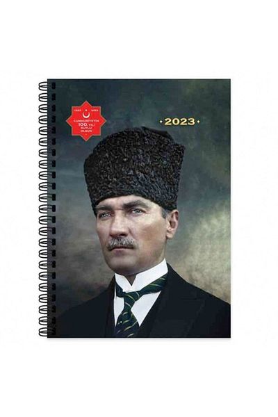 KESKİN COLOR 17*24 Atatürk Daily Spiral Agenda - Αρχιδιοκατάρχης
