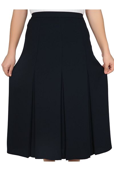 Butik Közepes méretű, flares bélelt Puerto Rico szövetből készült kiszélesedő anyaszoknya