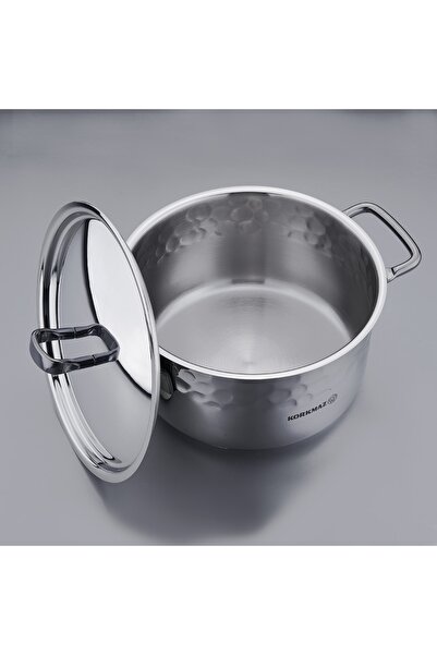 KORKMAZ Erna 8 Parça Tencere Seti -orjinal-