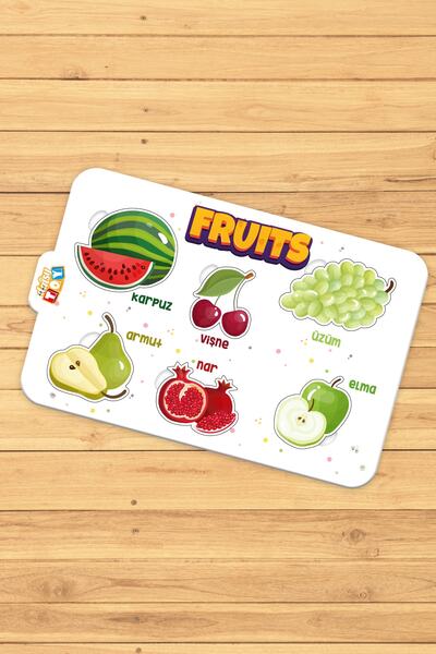 DaisyToy Meyveler Eğitici Yap Boz