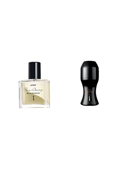 AVON Far Away Glamour Kadın Parfüm Edp 30 Ml + Far Away Glamour Antiperspiran...