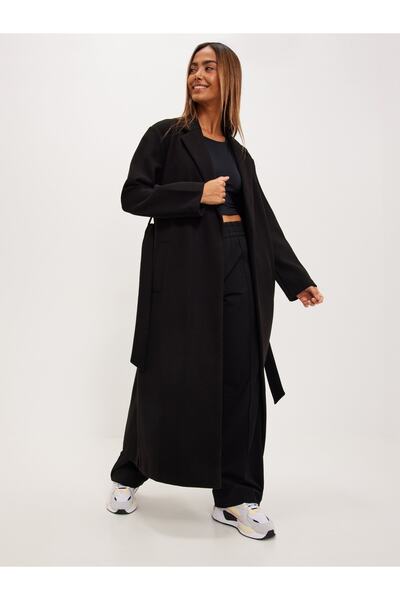 ONLY Onltrıllıon Belt X-long Coatıgan Cc Pnt Ceket Yaka Bornoz Model Kuşaklı Uzun Kaban