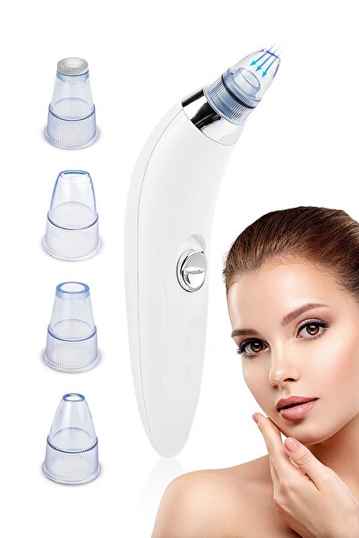 POLENS Dermasuction Pilli Vakumlu Siyah Nokta Yüz Temizleme Cihazı