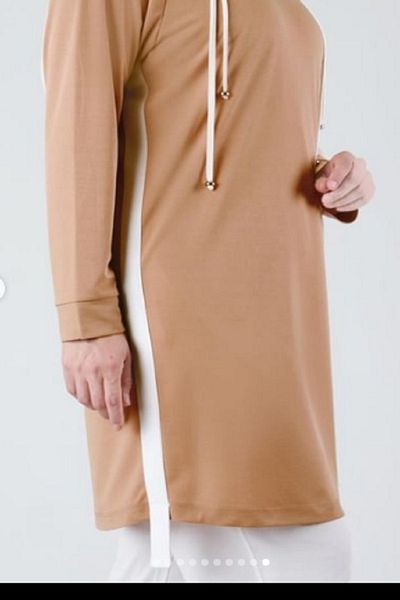 N.Y.YILDIZ Star Hooded Trousers Buttoned Leg Summer Large Size Bottom and Top Set