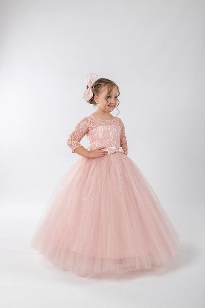 kostüm selesi Girl's Patterns Model Evening Dress Ball Gown Costume with Tutu Skirt Party Outfit