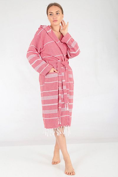 Buldan Concept Miranda Loincloth Bathrobe Red