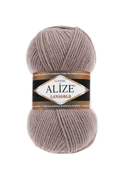 Alize حبل محبوك Lanagold قطعة واحدة 221 مزيج من الدنيم الخفيف