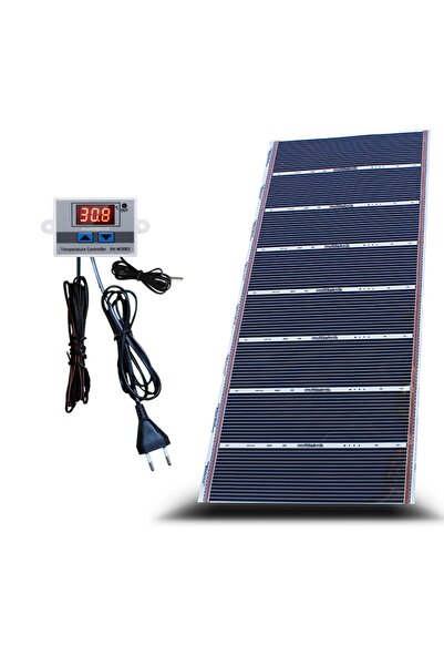 REXVA 50x100 Cm Karbon Isıtıcı Film Dijital Termostatlı Demonte