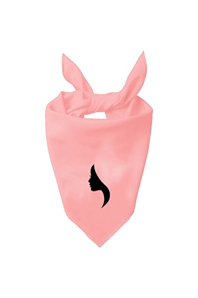 Tasarım Trend Women's Silhouette Design Single Color Scarf