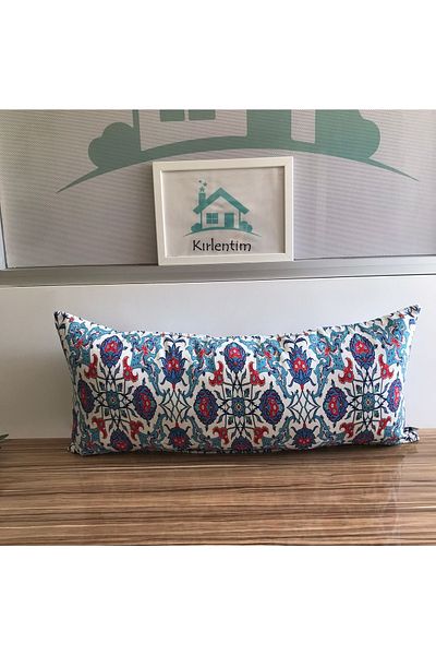 KIRLENTİM E220a-3080 Digital Printed Double Sided Patterned Throw Pillow Cover