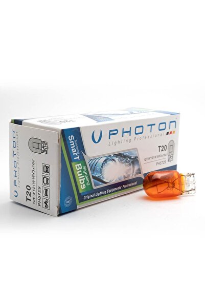 Photon T20 W21w Tek Duy Turuncu 93 Dipsiz Ampul