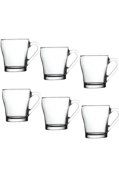 Paşabahçe Aria 205 Cc Glass with Handle - 6 Pieces