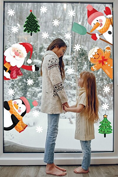 Echo Home عيد الميلاد سانتا كلوز، البطريق، رجل ثلج، رجل الزنجبيل الزجاج، الجد...