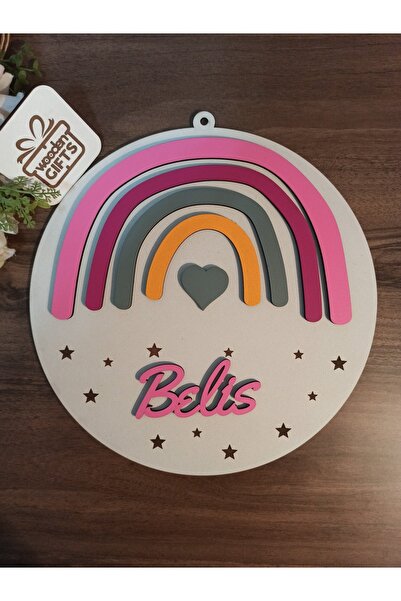 Işıklıtoplardükkanı Çocuk Ve Bebek Odası Kapı Ve Duvar Süsü Isimli Pano