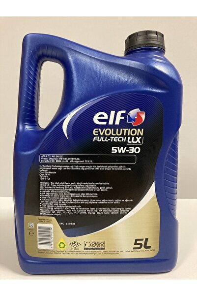 ELF Evolutıon Full-tech Llx 5w-30 5lt Motor Yağı Dpf'li 5 Lt.