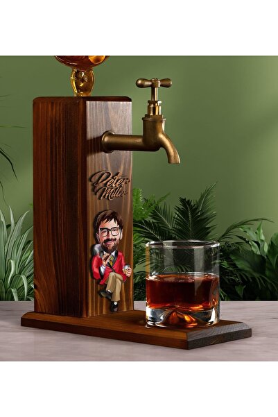 Bk Gift Gift Kişiye Özel Kabartmalı Isim Ve Karikatür Figürlü Musluklu Ahşap ...