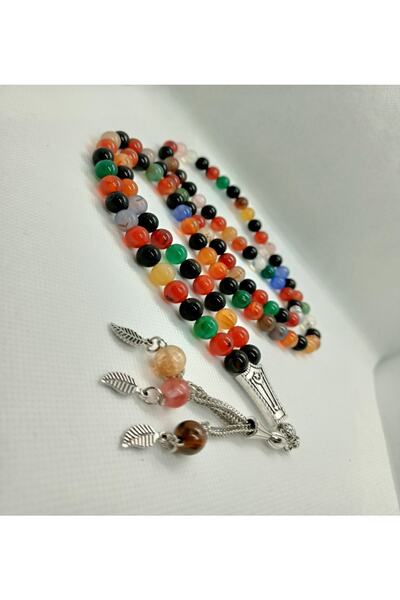 ABACA Özel Çakra Doğal Taş 99 Tesbih