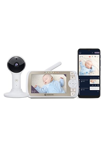 Genel Markalar Motorola Vm65 Fhd Wifi Connect Bebek Kamerası 5 Inç Lcd