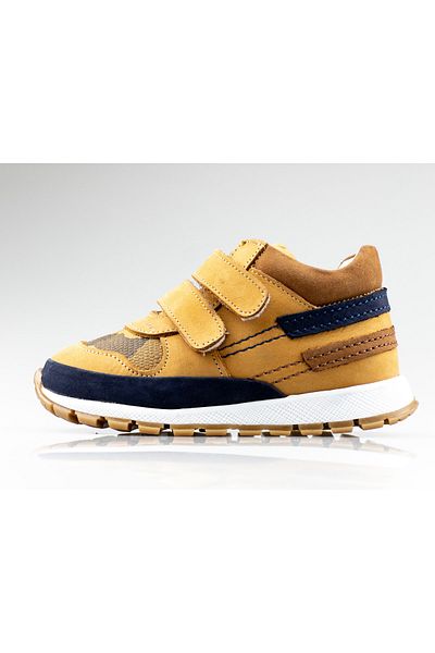 JOJO KIDS Boy's Leather Orthopedic Shoes Non-Slip Sole, Light