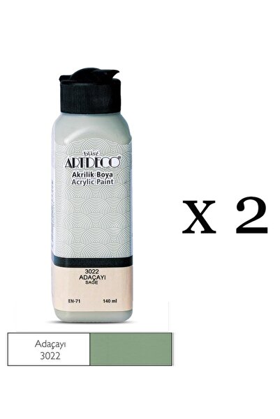 Artdeco 2 Li Akrilik Boya 140 Ml Renk Seçmeli Canlı Ve Pastel