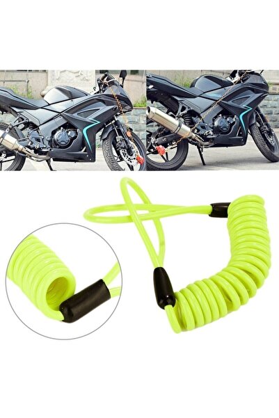 Genel Markalar Motosiklet Disk Kilidi Hatırlatma Kablosu