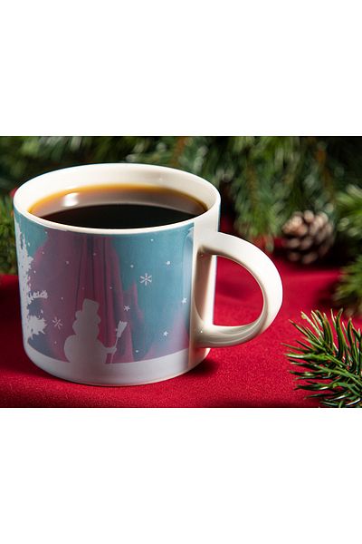 English Home Winter Faith New Bone Mug 250 Ml Blue