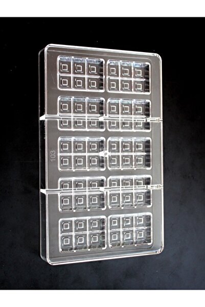 PASTRY PLANET Polikarbon Çikolata Kalıbı