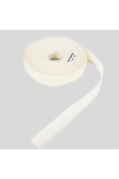 Nazarone Cream Colored Cotton Piping - 2Cm-25Mt