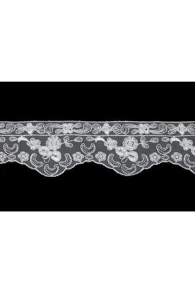 Nazarone Tulle Guipure 9123 9mt-white