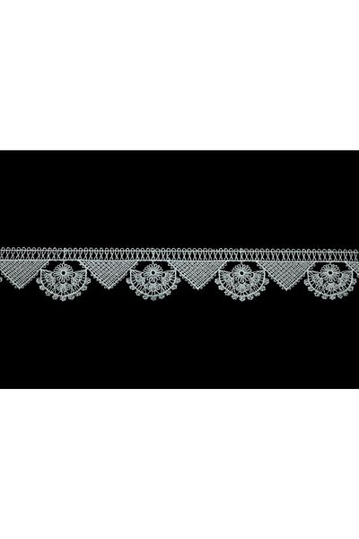 Nazarone Guipure 2196 Needle Embroidery 9m-white