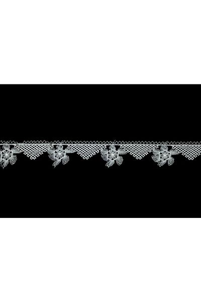 Nazarone Guipure 2318 Needle Embroidery 9m-white