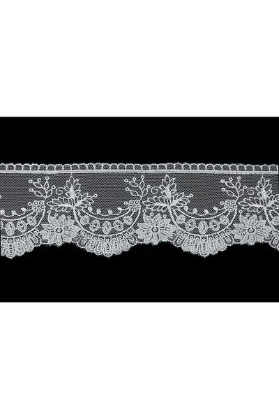 Nazarone Tulle Guipure 2198 9m - White