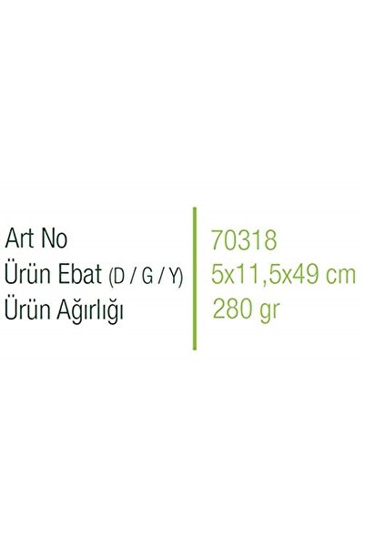GreenLeaves Metalni dugi držač za peškire